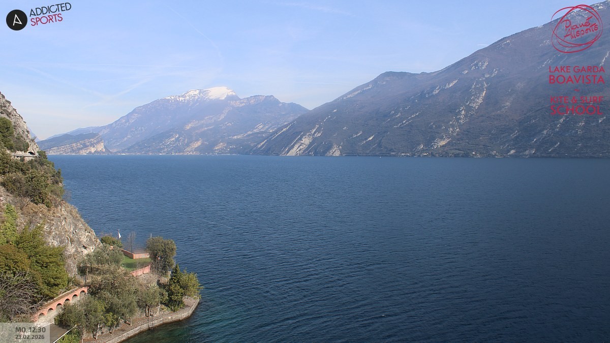 Archiv Foto Webcam Gardasee - Capo Reamol