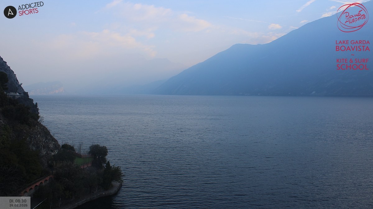 Archiv Foto Webcam Gardasee - Capo Reamol