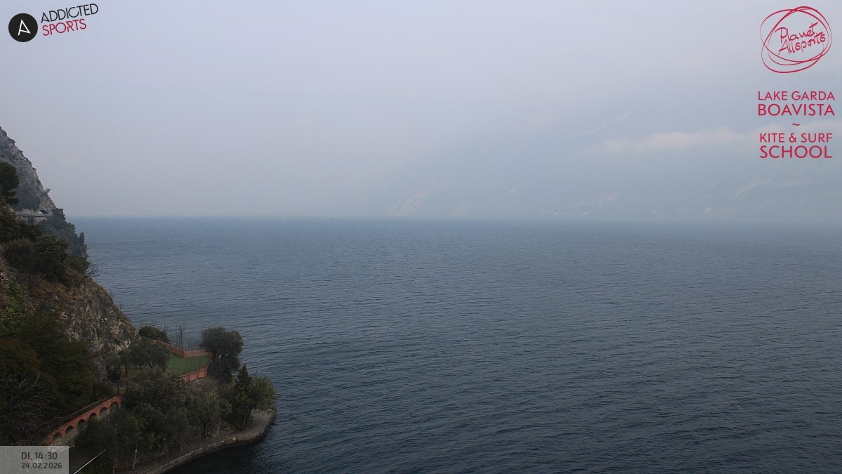 Archiv Foto Webcam Gardasee - Capo Reamol