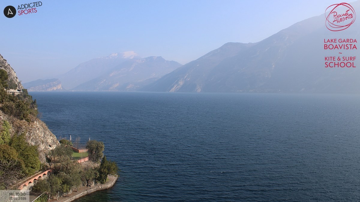 Archiv Foto Webcam Gardasee - Capo Reamol