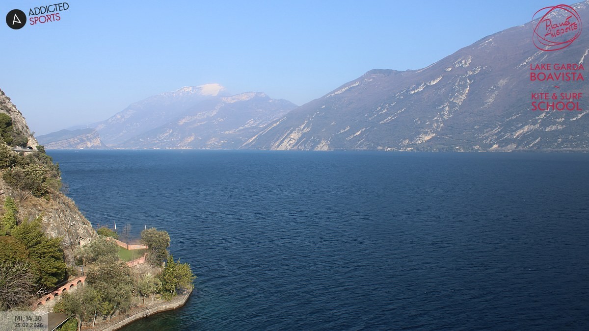 Archiv Foto Webcam Gardasee - Capo Reamol