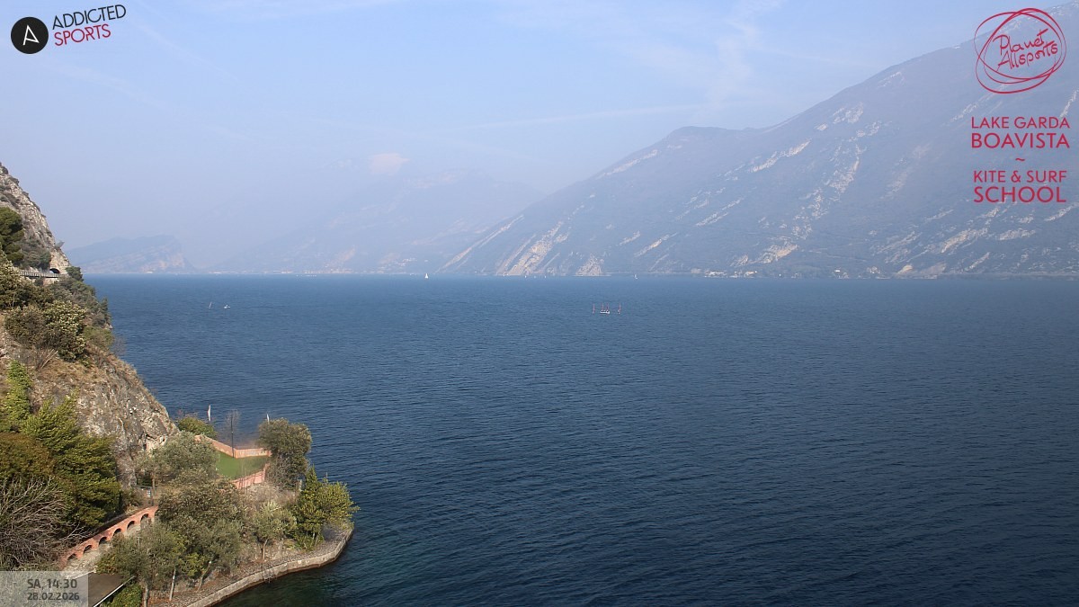 Archiv Foto Webcam Gardasee - Capo Reamol