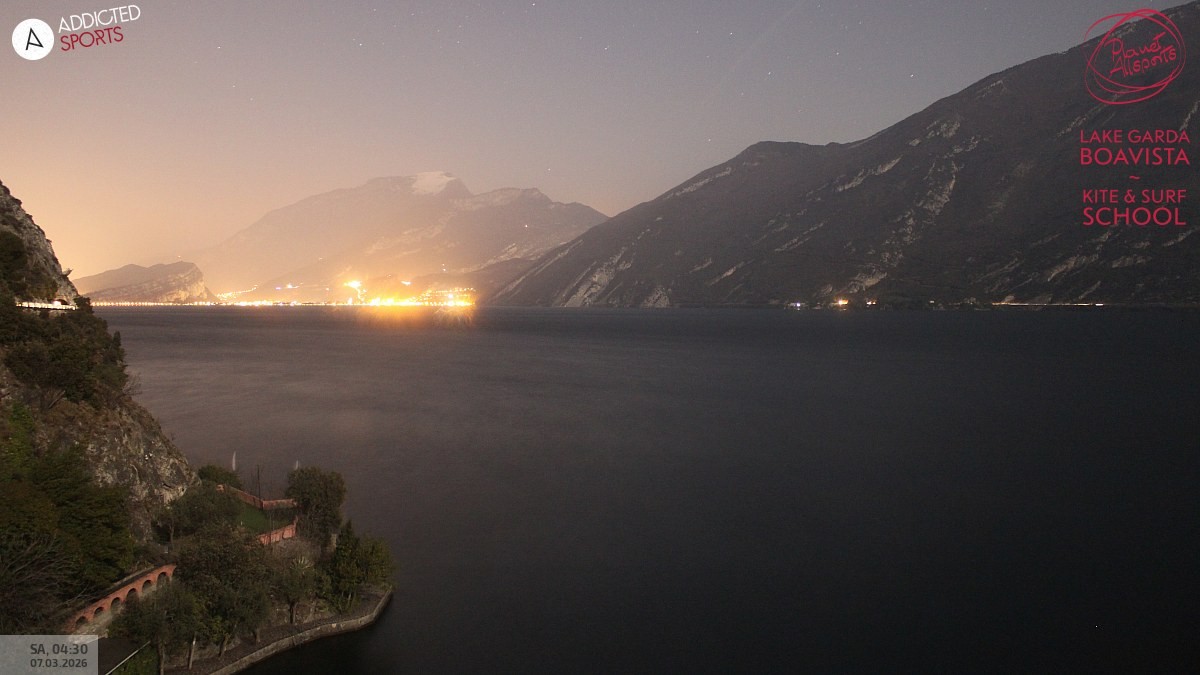 Archived image Webcam Lake Garda - Capo Reamol