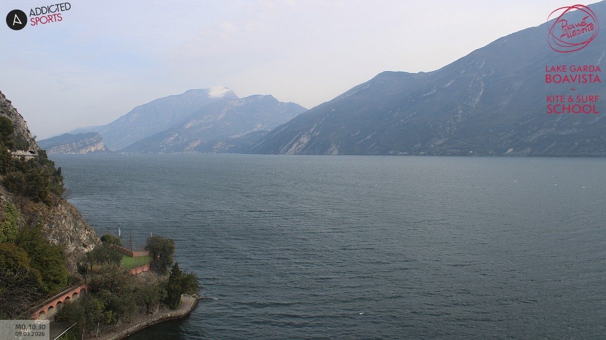 Archived image Webcam Lake Garda - Capo Reamol