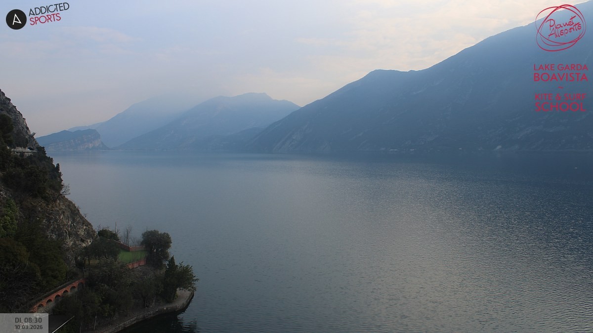 Archiv Foto Webcam Gardasee - Capo Reamol