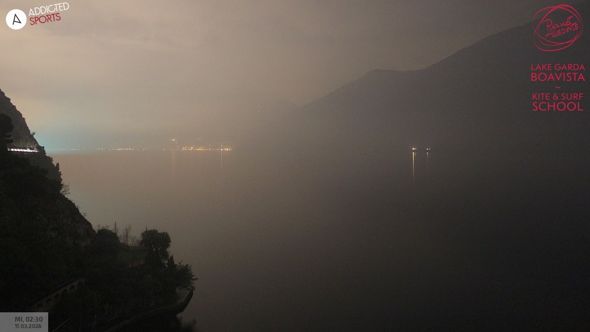 Archiv Foto Webcam Gardasee - Capo Reamol