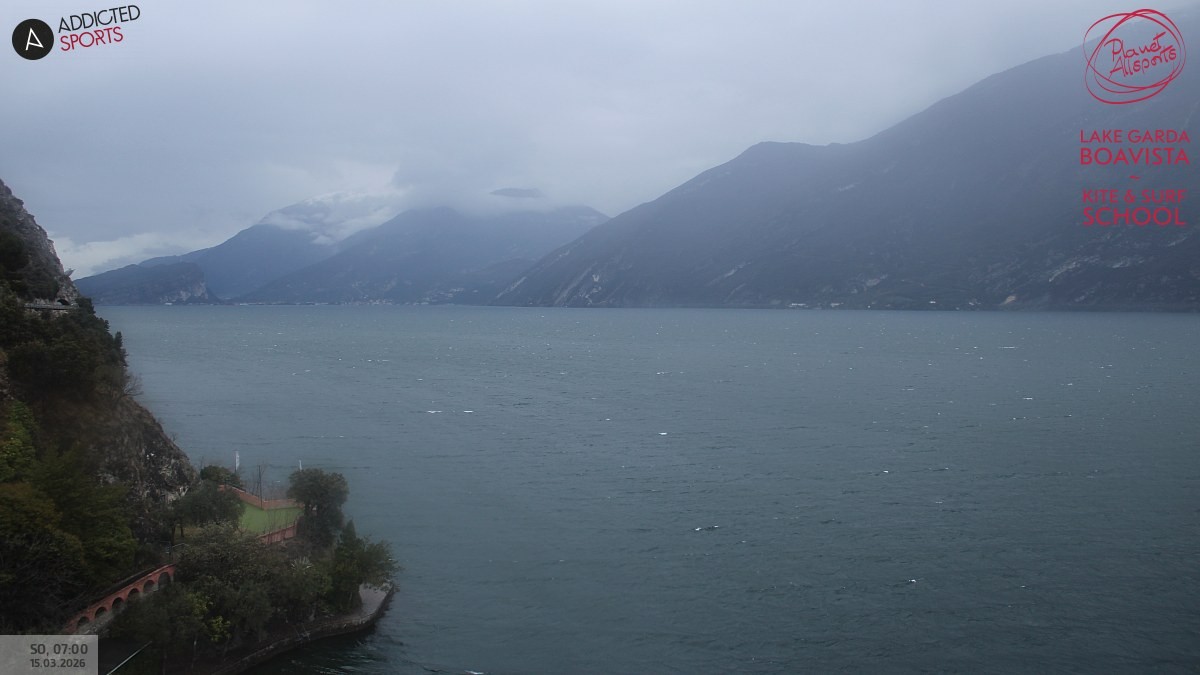 Archiv Foto Webcam Gardasee - Capo Reamol