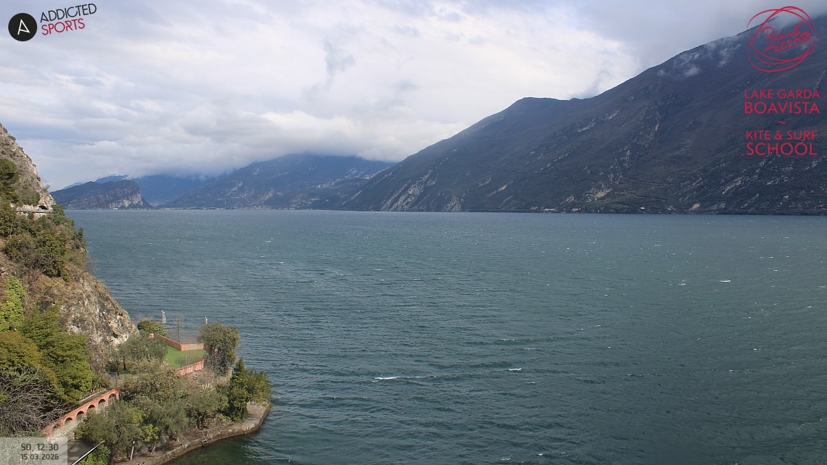 Archiv Foto Webcam Gardasee - Capo Reamol