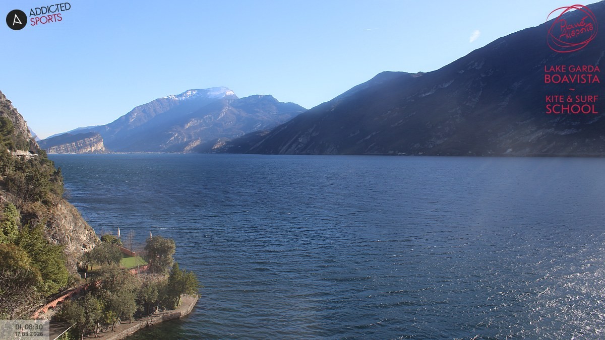 Archiv Foto Webcam Gardasee - Capo Reamol