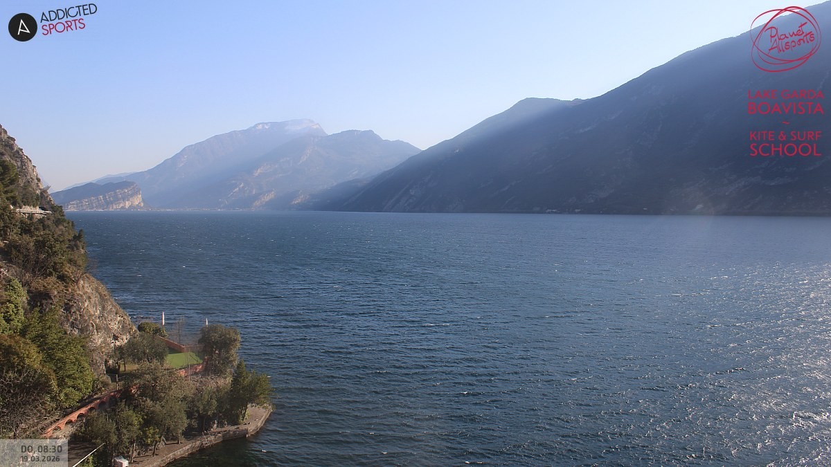 Archiv Foto Webcam Gardasee - Capo Reamol