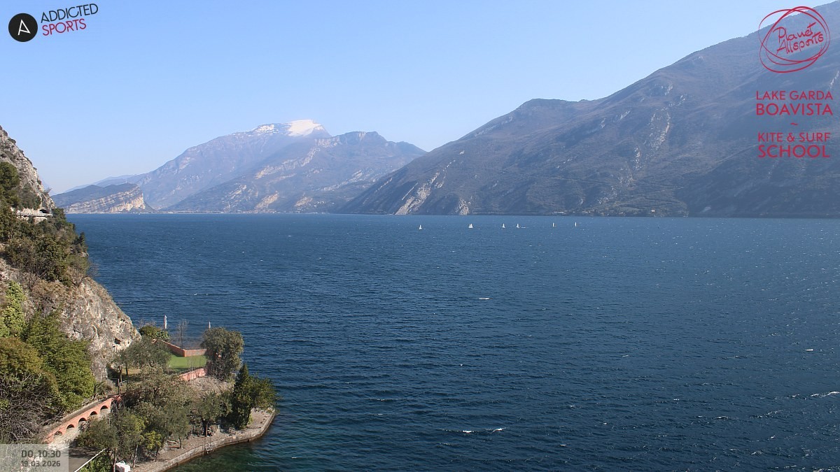 Archiv Foto Webcam Gardasee - Capo Reamol