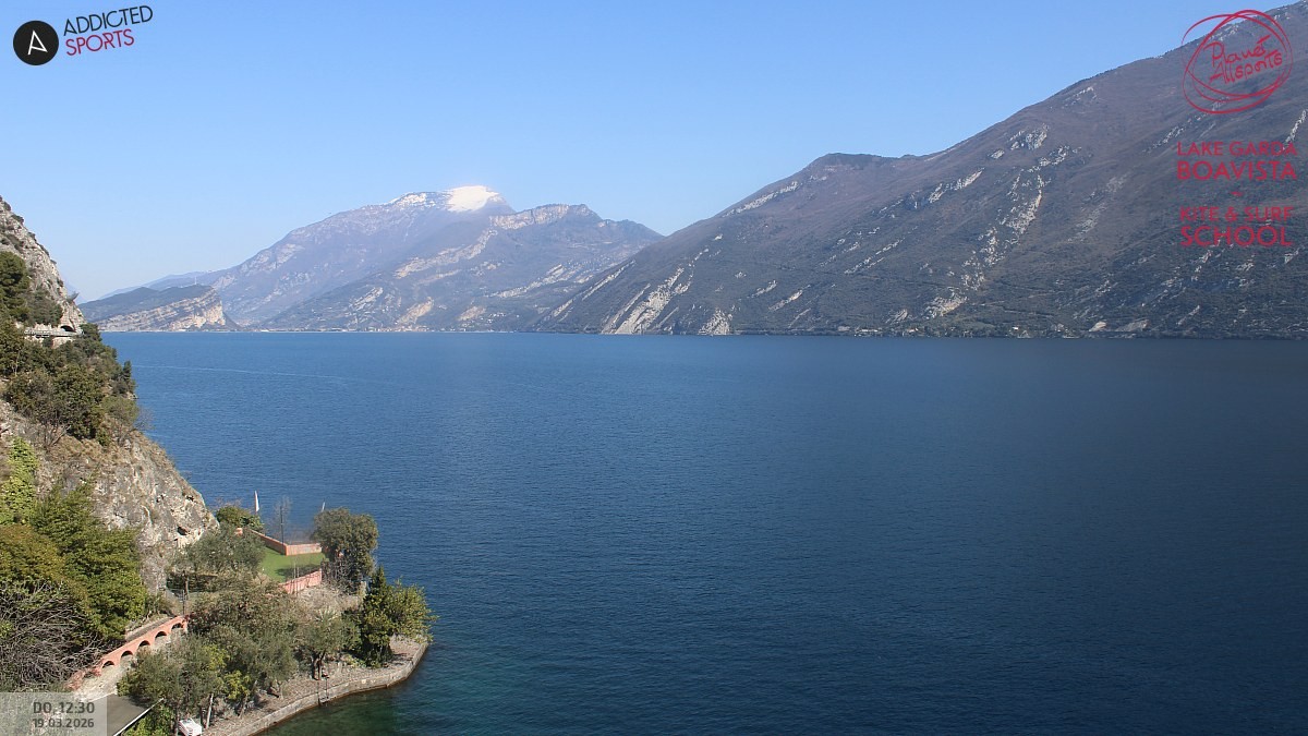 Archiv Foto Webcam Gardasee - Capo Reamol