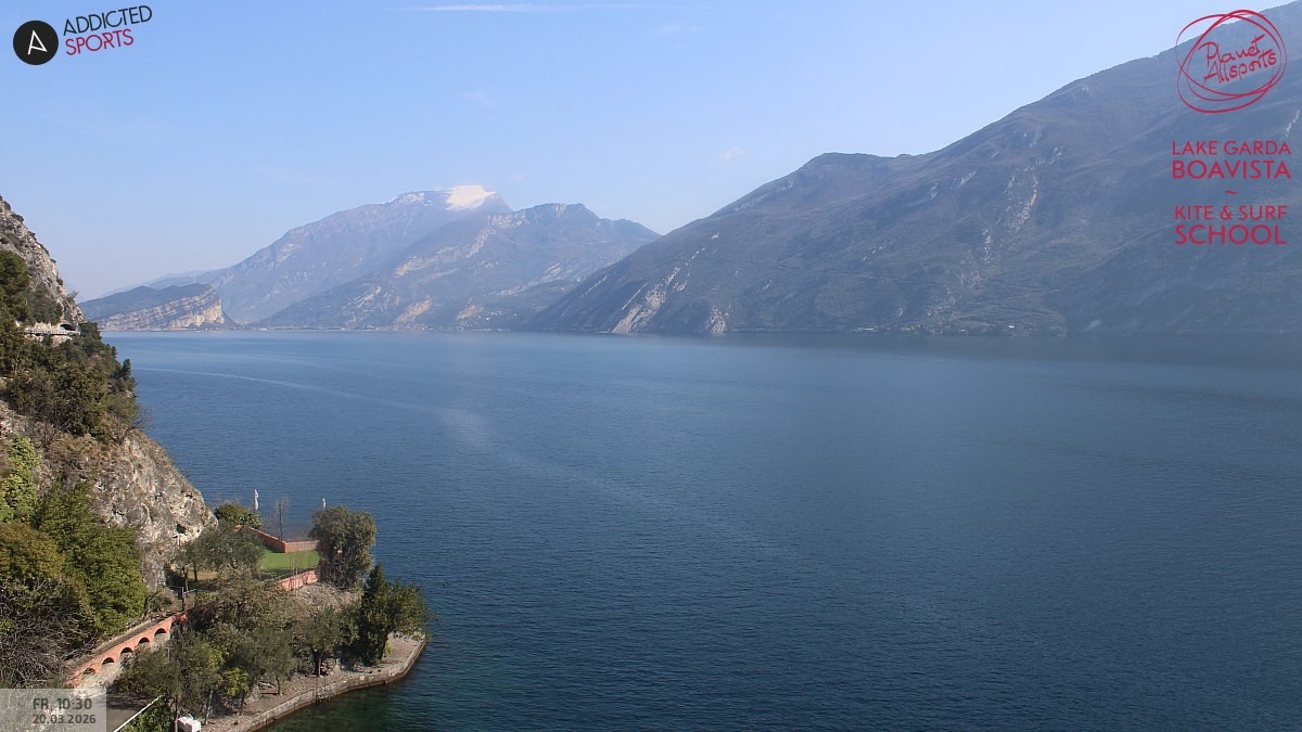 Archived image Webcam Lake Garda - Capo Reamol