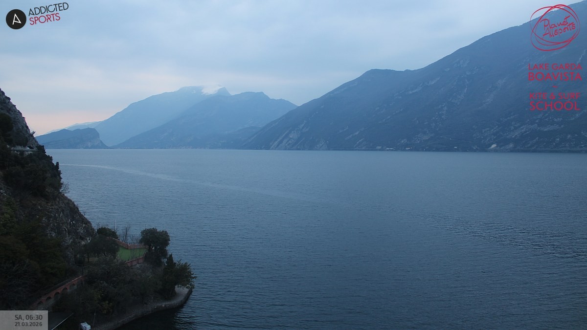 Archiv Foto Webcam Gardasee - Capo Reamol