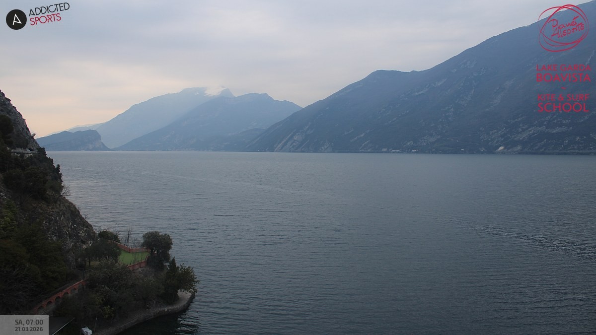 Archiv Foto Webcam Gardasee - Capo Reamol