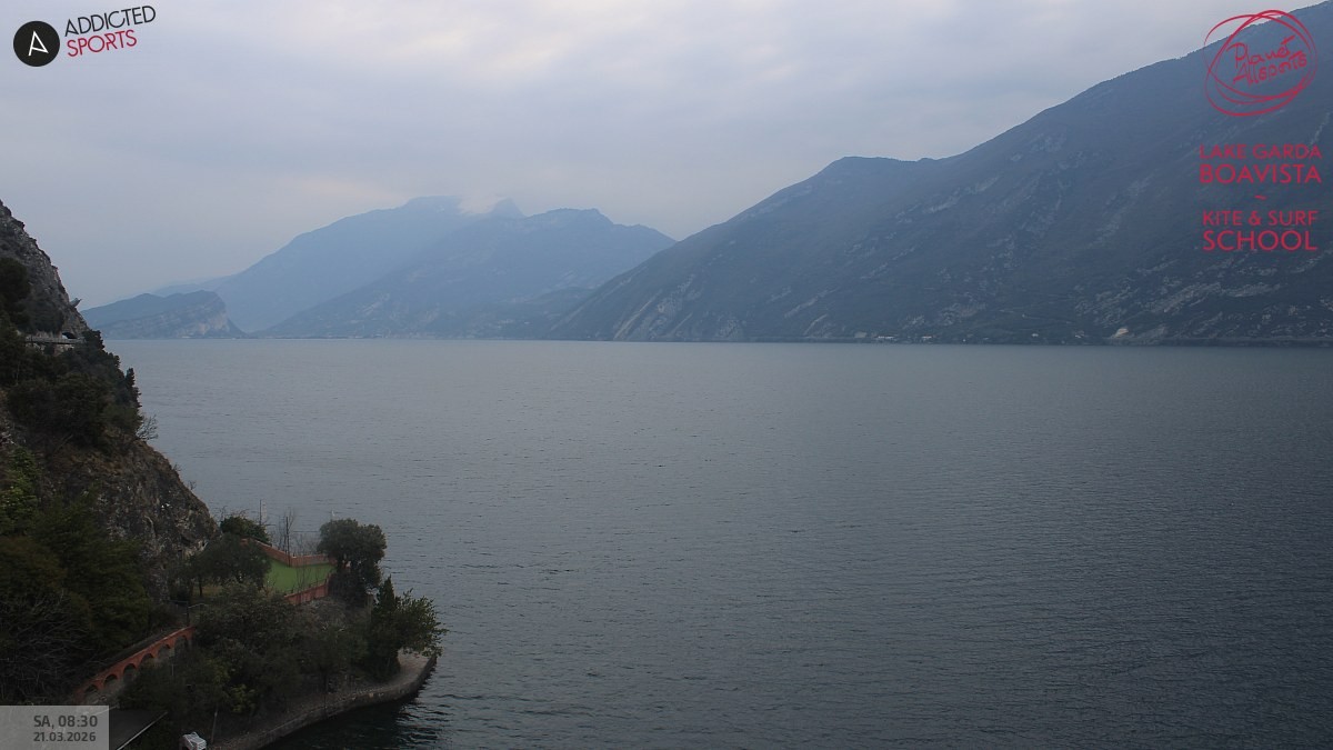Archiv Foto Webcam Gardasee - Capo Reamol