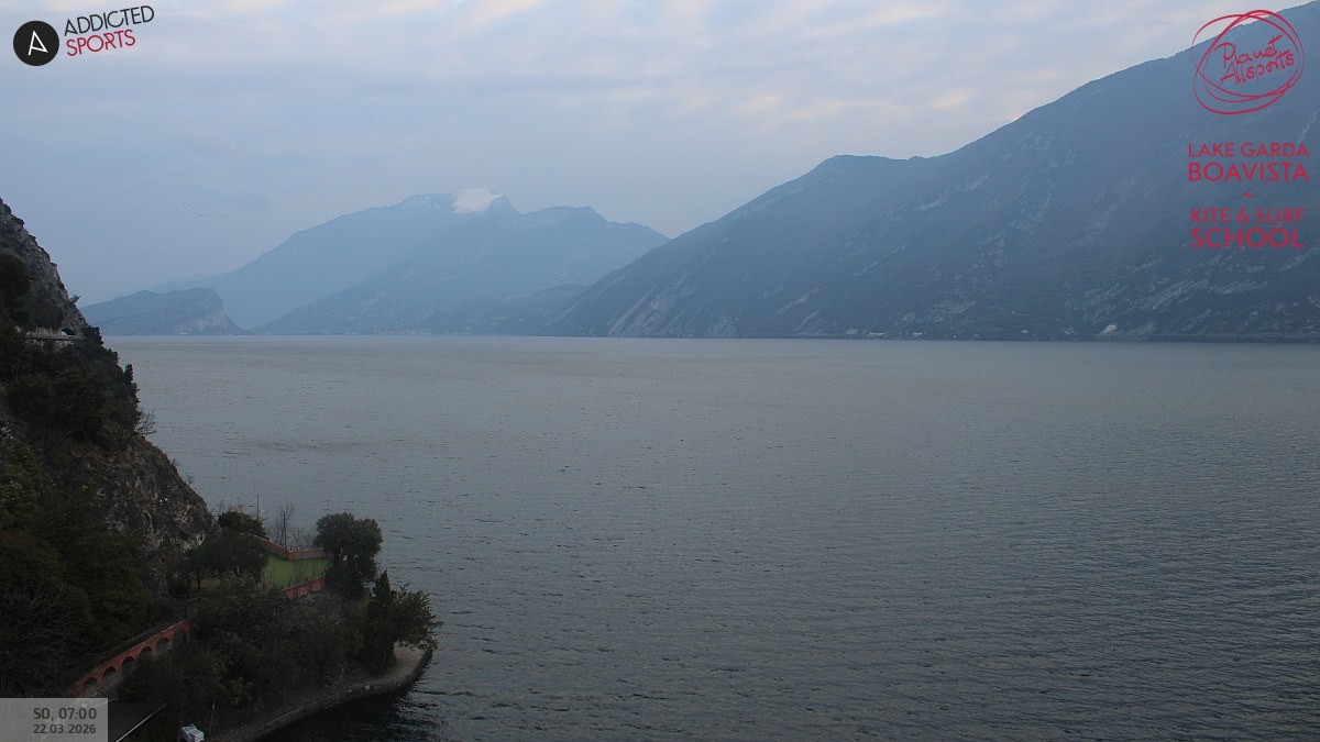 Archiv Foto Webcam Gardasee - Capo Reamol