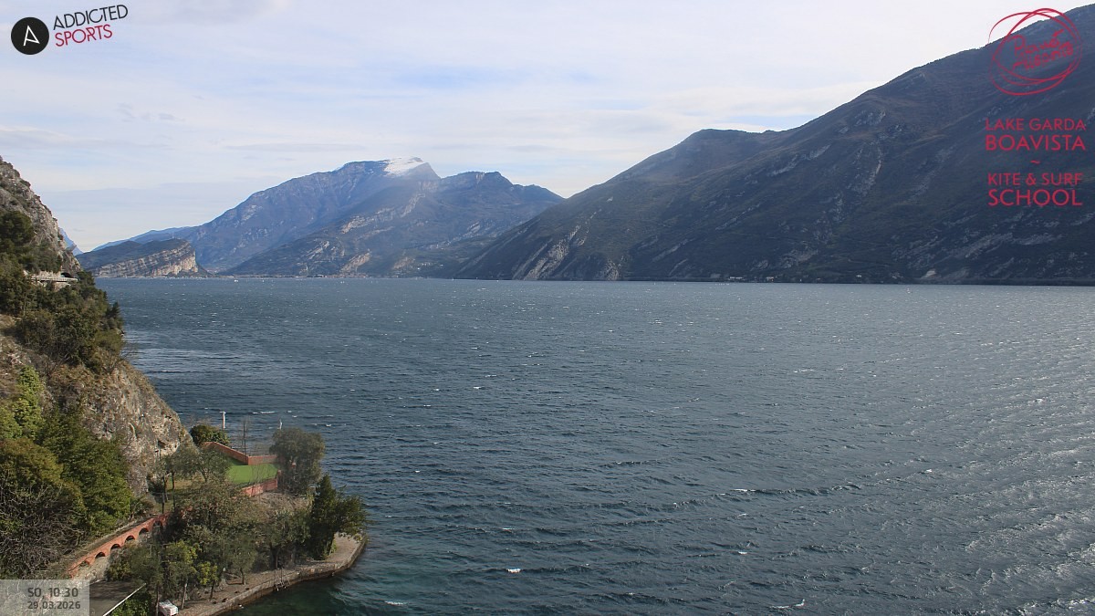 Archiv Foto Webcam Gardasee - Capo Reamol