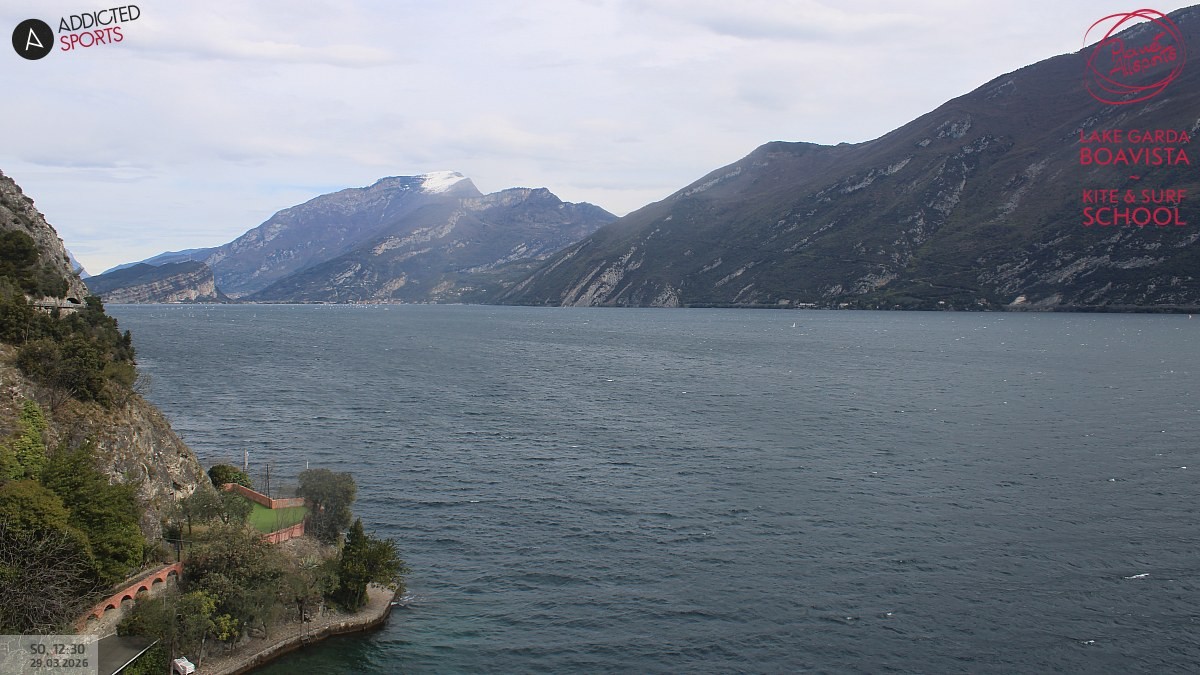 Archiv Foto Webcam Gardasee - Capo Reamol