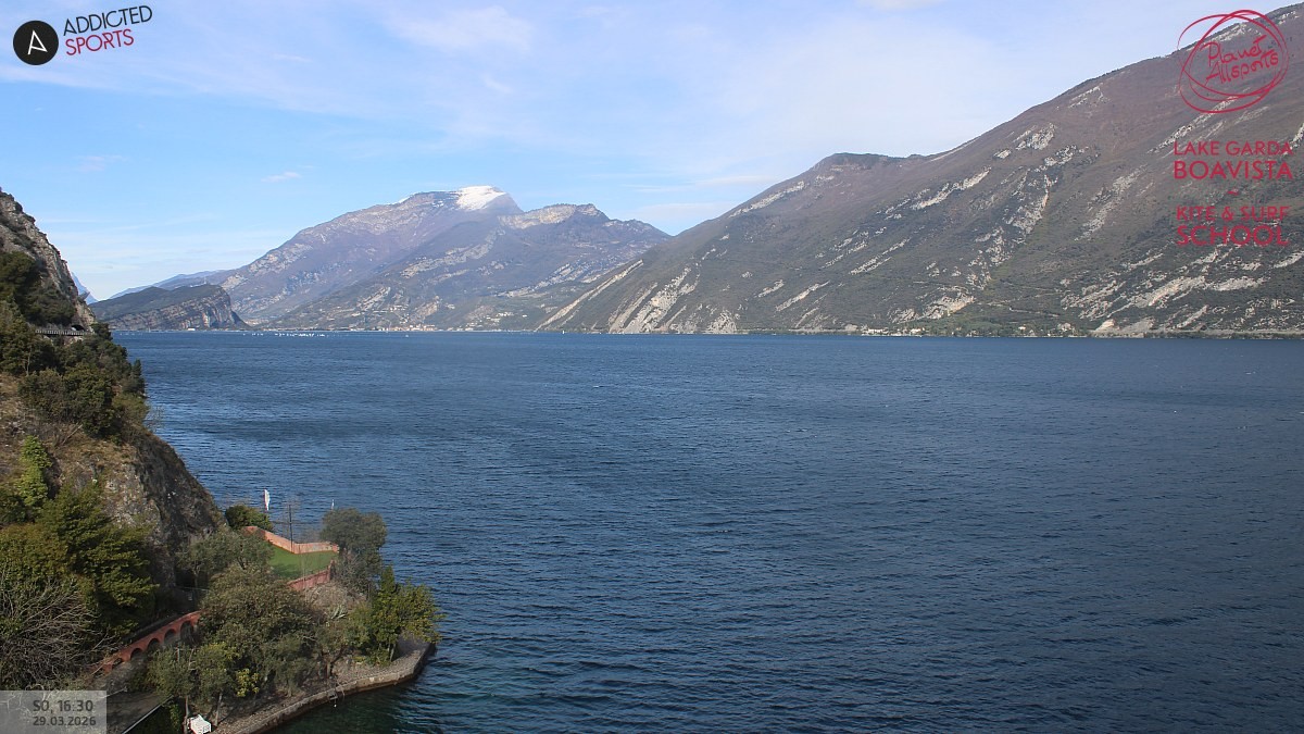 Archiv Foto Webcam Gardasee - Capo Reamol