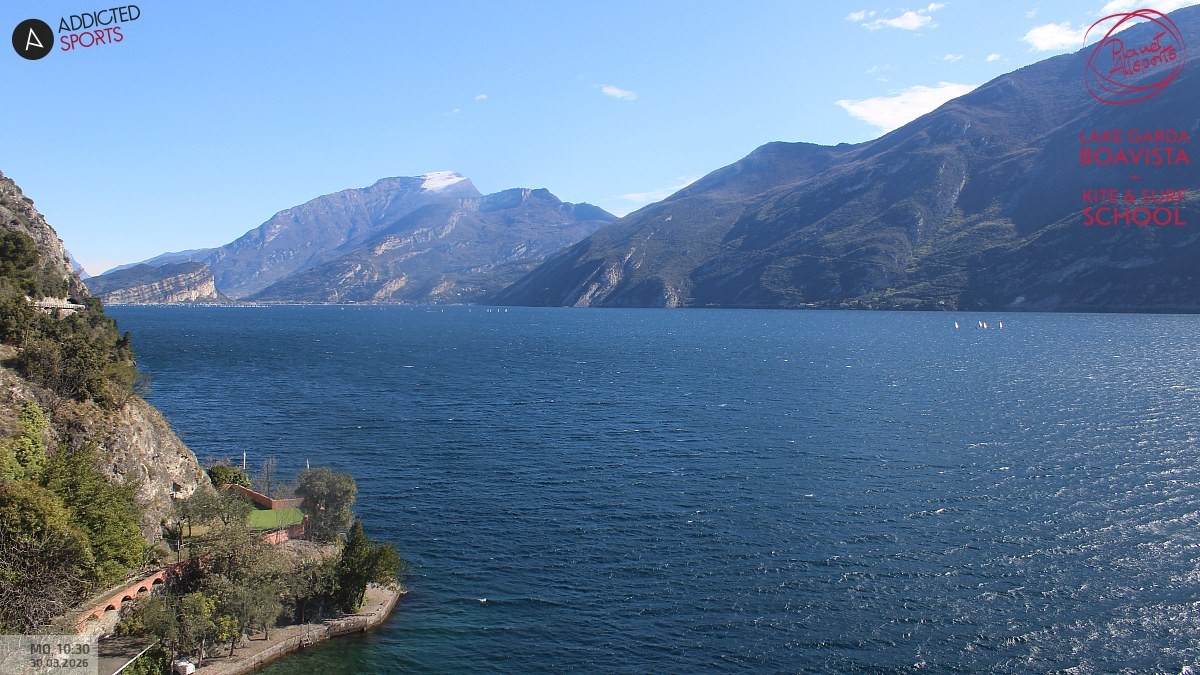 Archiv Foto Webcam Gardasee - Capo Reamol