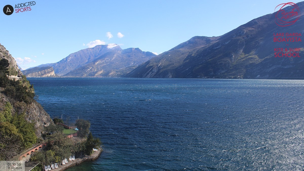 Archiv Foto Webcam Gardasee - Capo Reamol