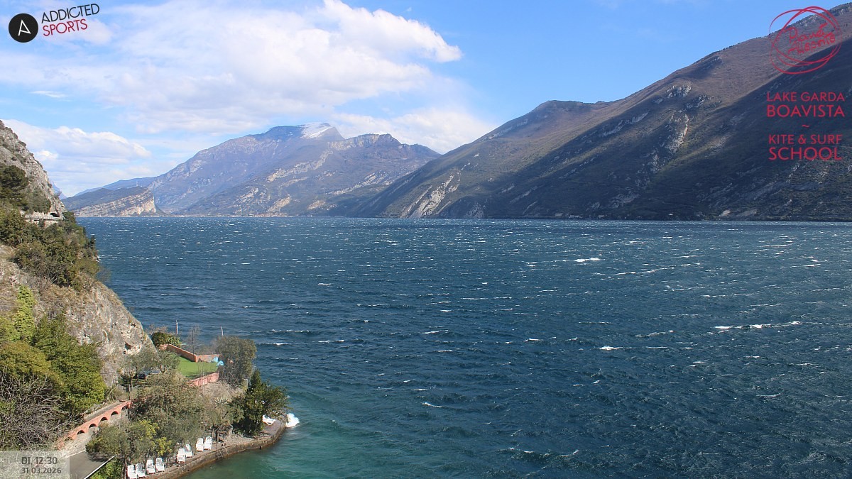 Archiv Foto Webcam Gardasee - Capo Reamol