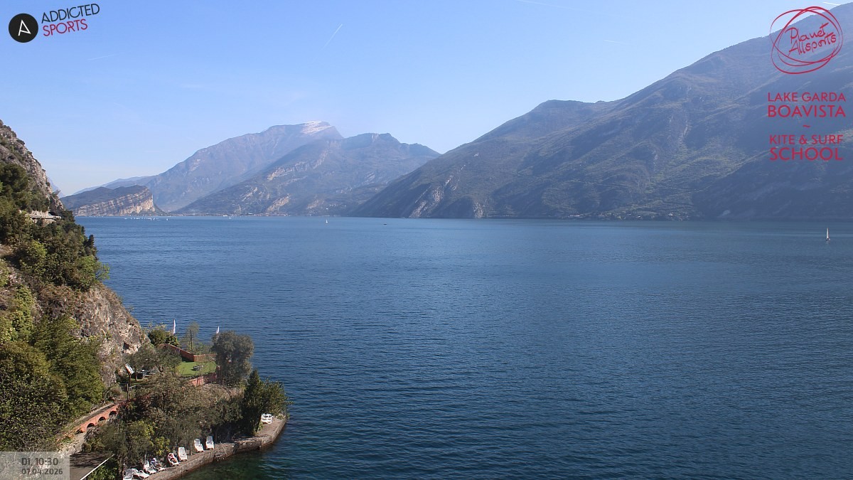 Archiv Foto Webcam Gardasee - Capo Reamol