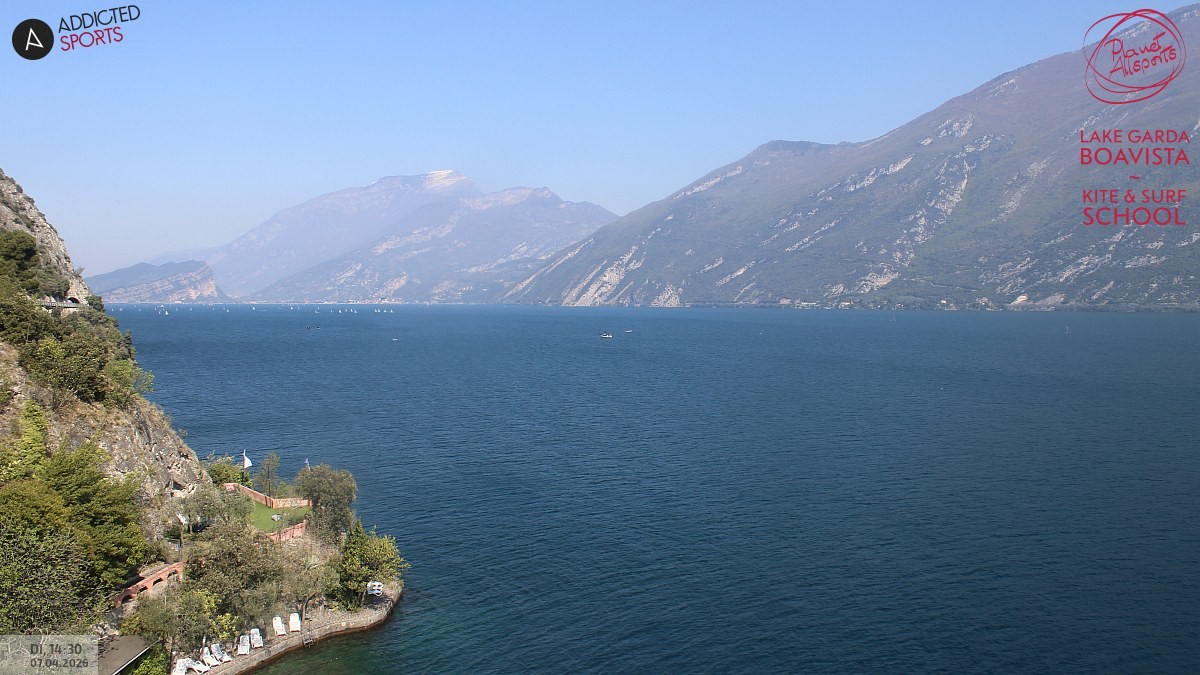 Archiv Foto Webcam Gardasee - Capo Reamol