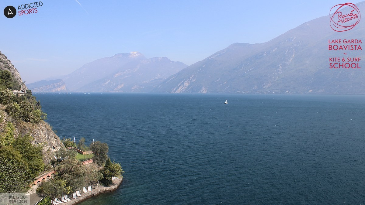 Archiv Foto Webcam Gardasee - Capo Reamol