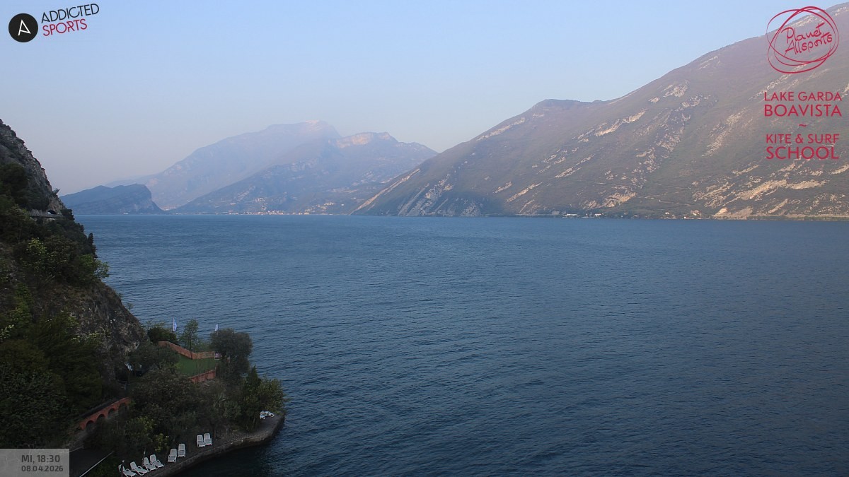 Archiv Foto Webcam Gardasee - Capo Reamol