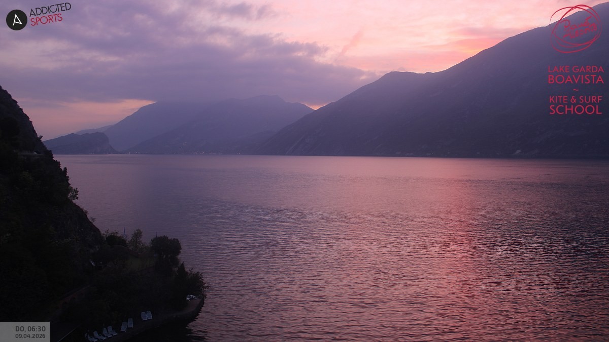 Archiv Foto Webcam Gardasee - Capo Reamol