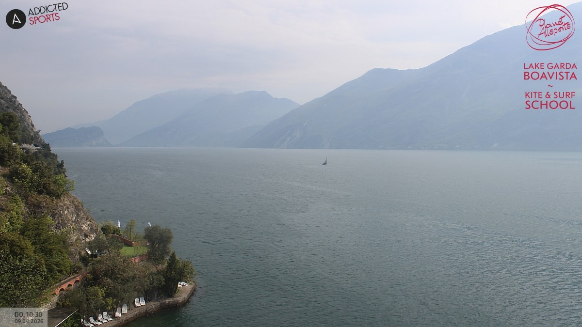 Archiv Foto Webcam Gardasee - Capo Reamol