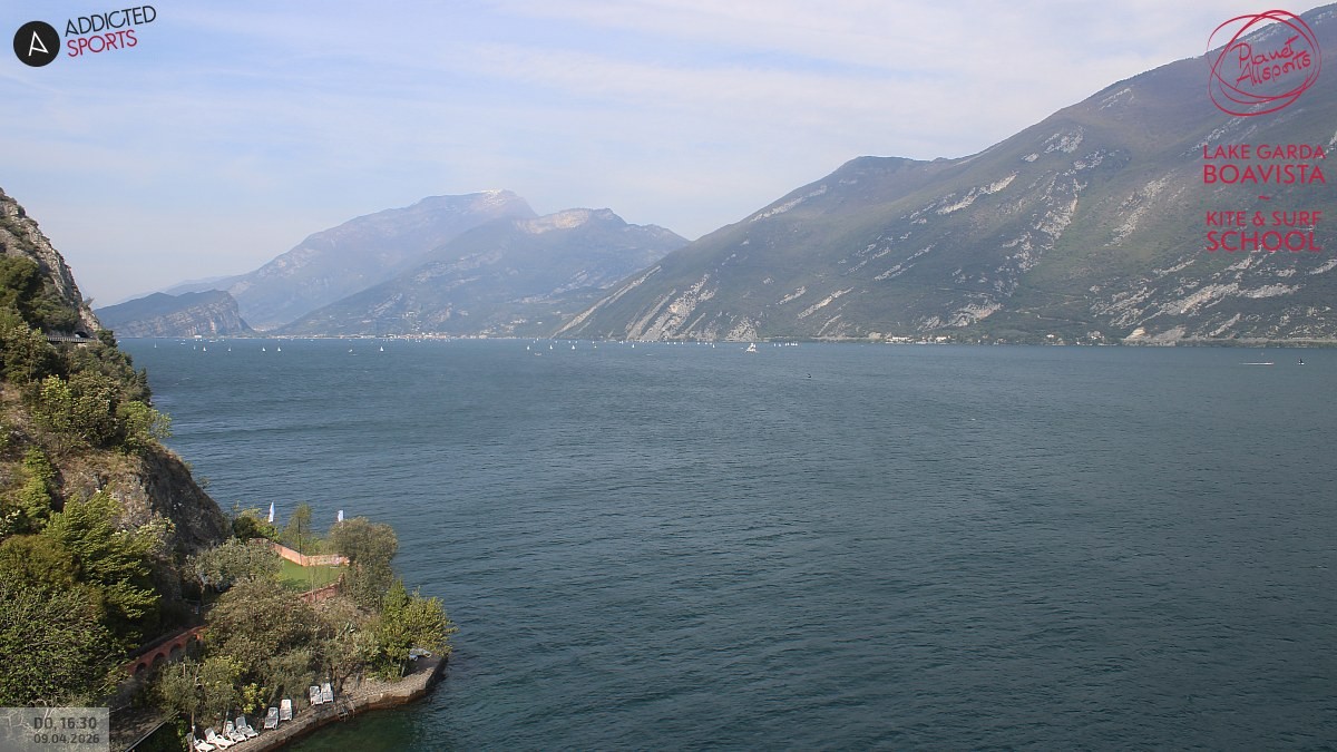 Archiv Foto Webcam Gardasee - Capo Reamol