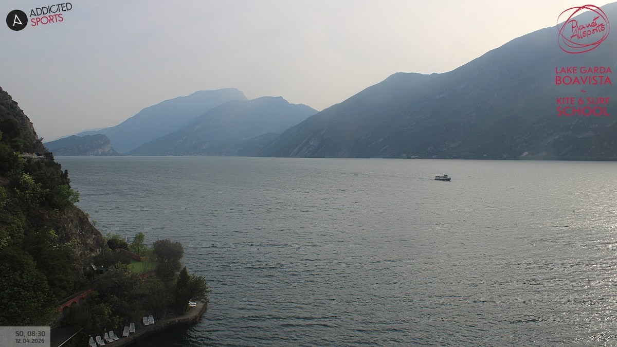 Archiv Foto Webcam Gardasee - Capo Reamol