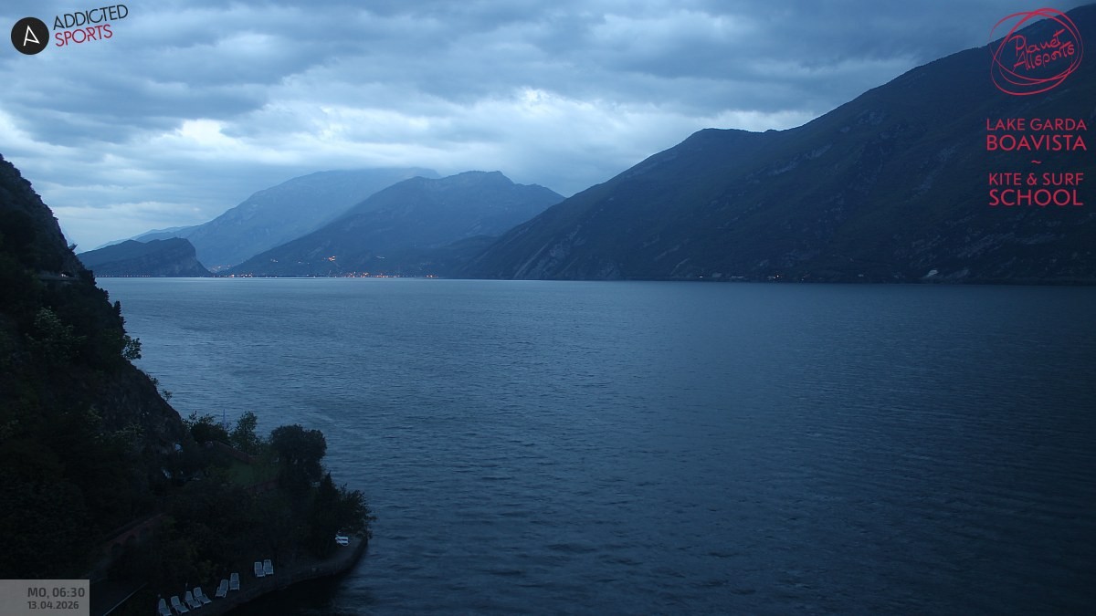 Archiv Foto Webcam Gardasee - Capo Reamol