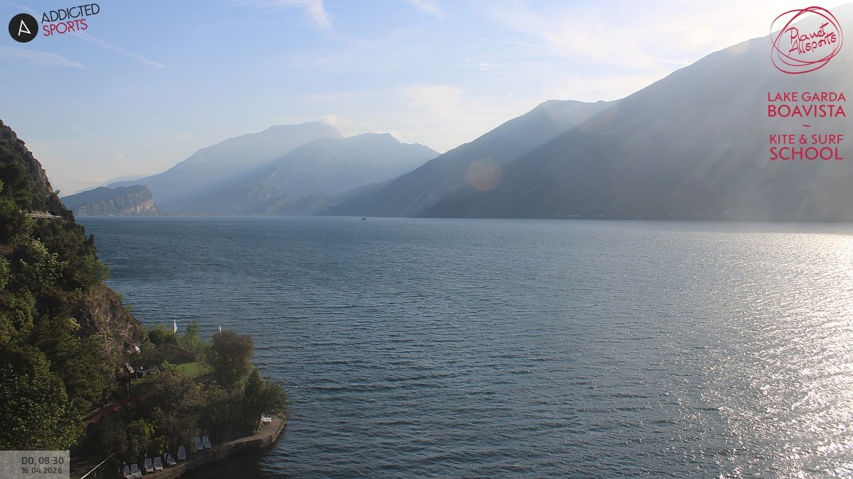 Archiv Foto Webcam Gardasee - Capo Reamol