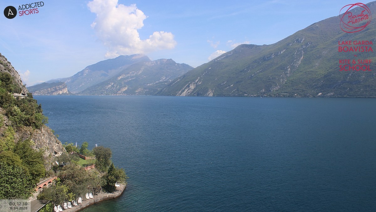 Archiv Foto Webcam Gardasee - Capo Reamol