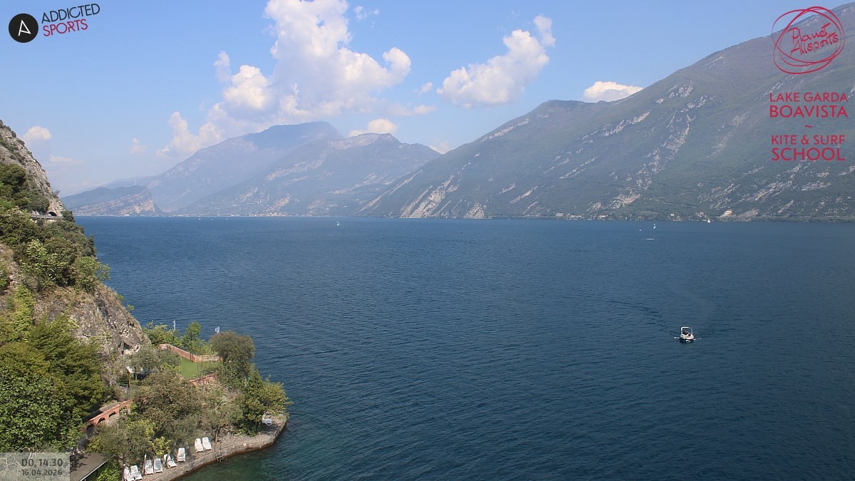 Archiv Foto Webcam Gardasee - Capo Reamol