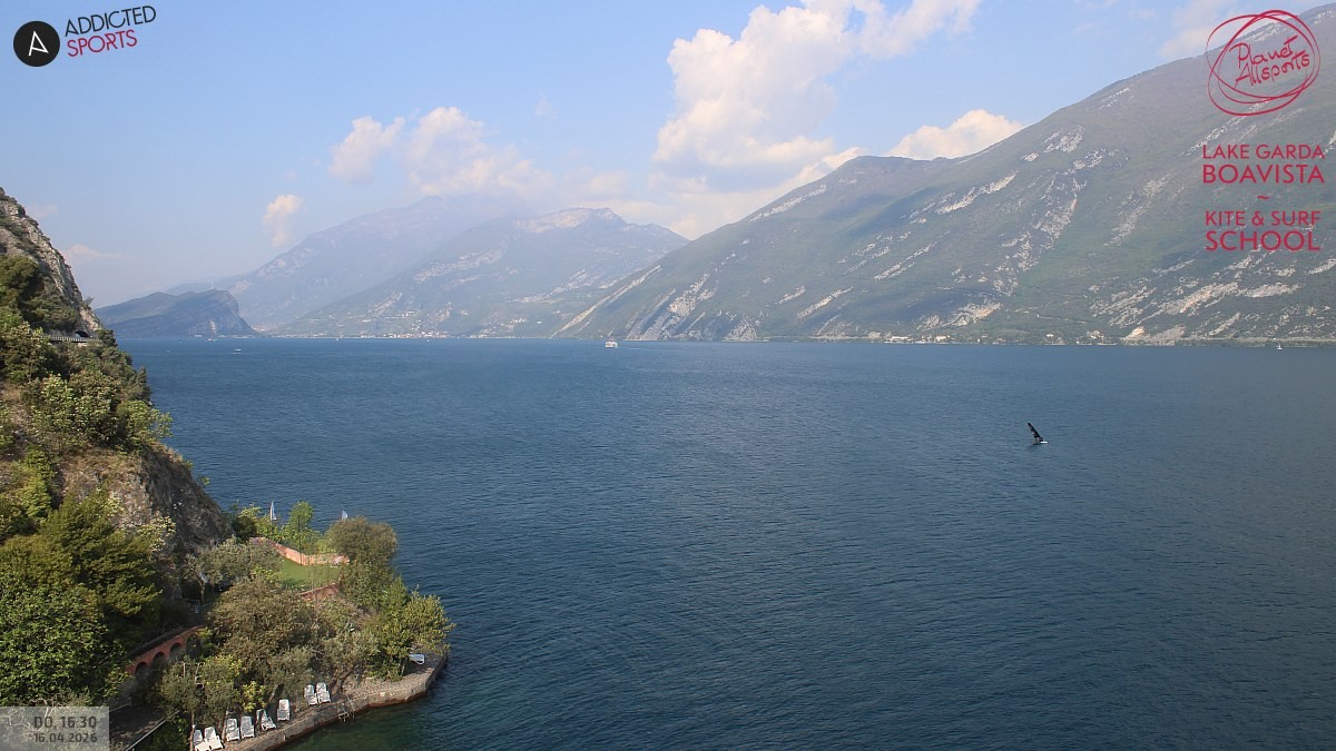 Archiv Foto Webcam Gardasee - Capo Reamol