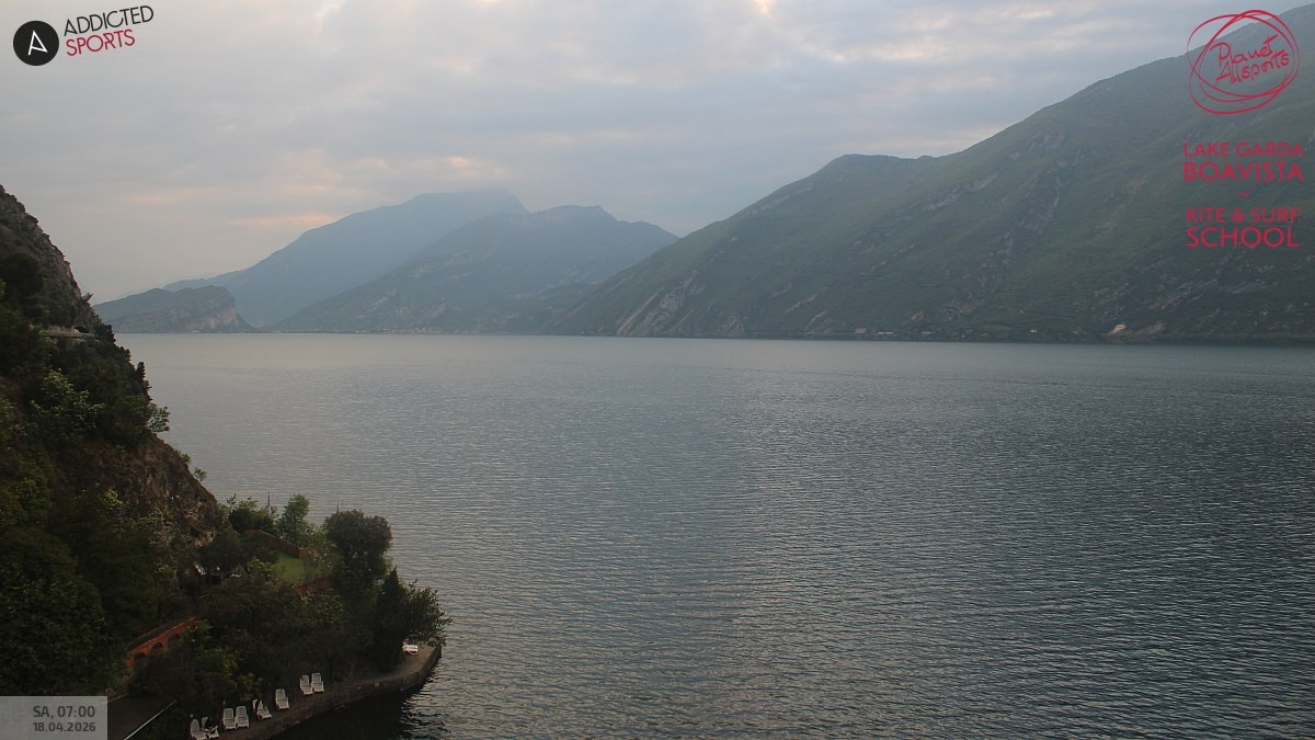 Archiv Foto Webcam Gardasee - Capo Reamol