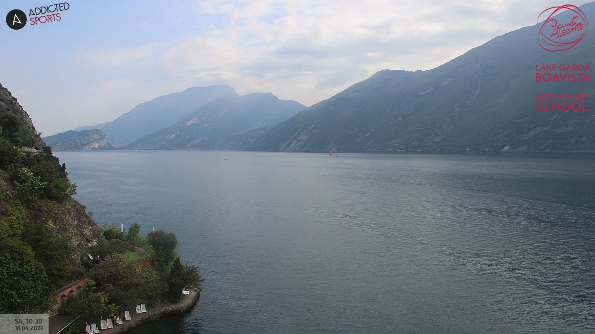 Archiv Foto Webcam Gardasee - Capo Reamol