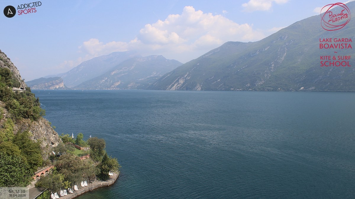 Archiv Foto Webcam Gardasee - Capo Reamol