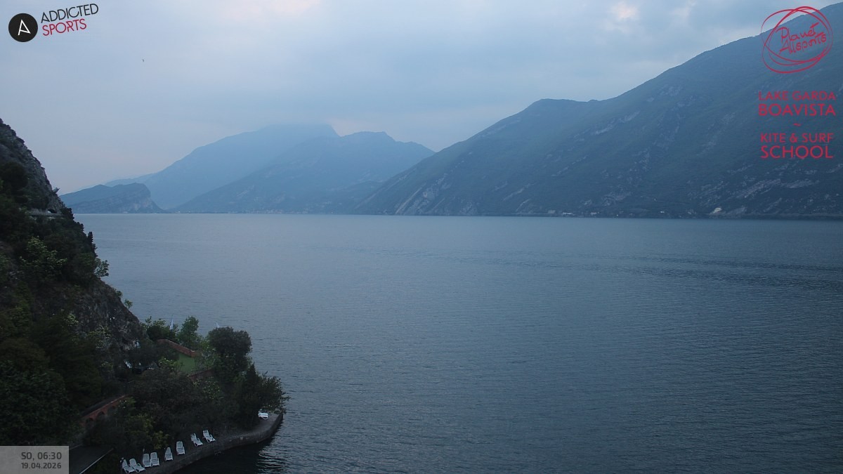 Archiv Foto Webcam Gardasee - Capo Reamol