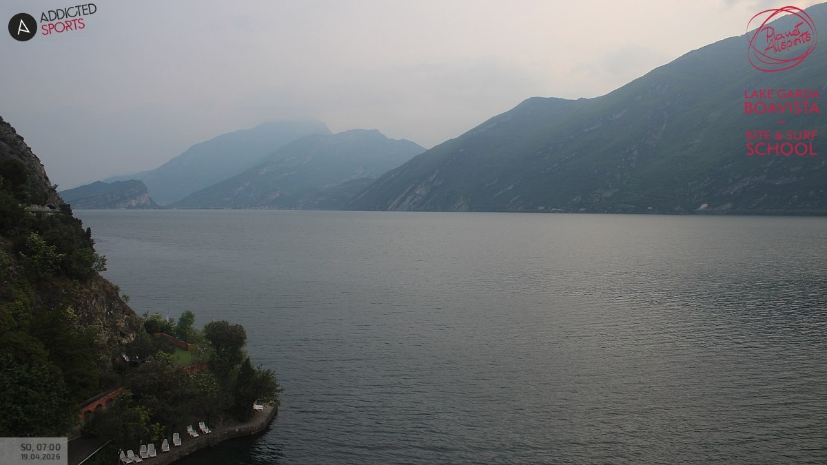 Archiv Foto Webcam Gardasee - Capo Reamol