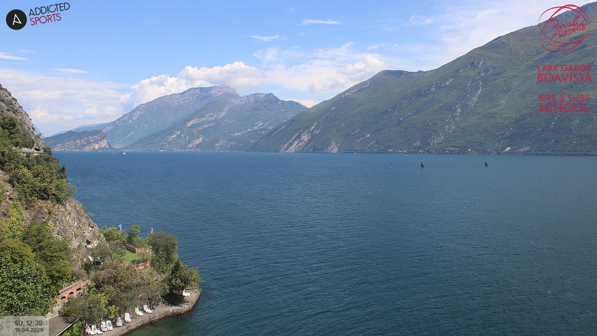 Archiv Foto Webcam Gardasee - Capo Reamol