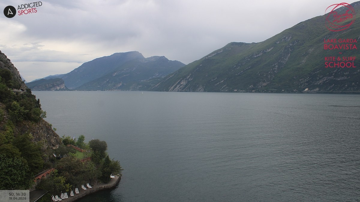 Archiv Foto Webcam Gardasee - Capo Reamol