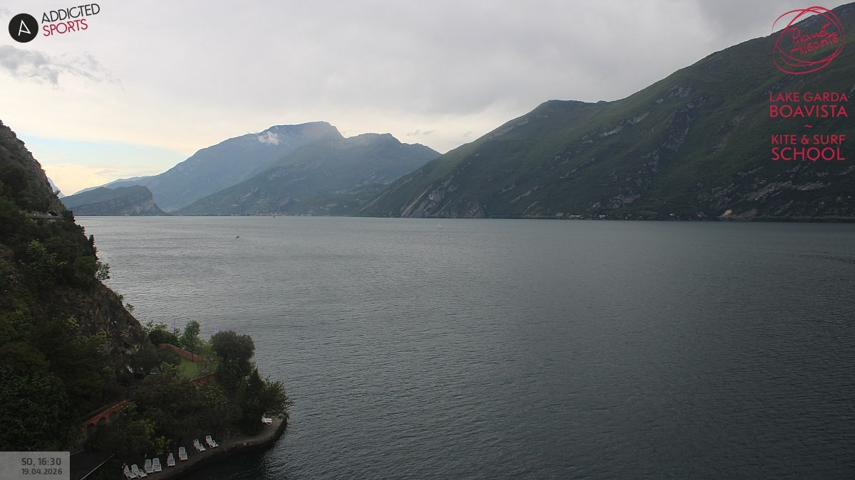 Archiv Foto Webcam Gardasee - Capo Reamol