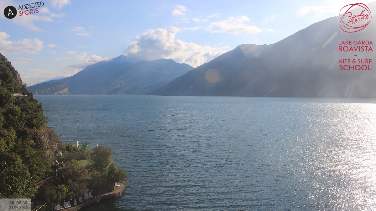 Archiv Foto Webcam Gardasee - Capo Reamol