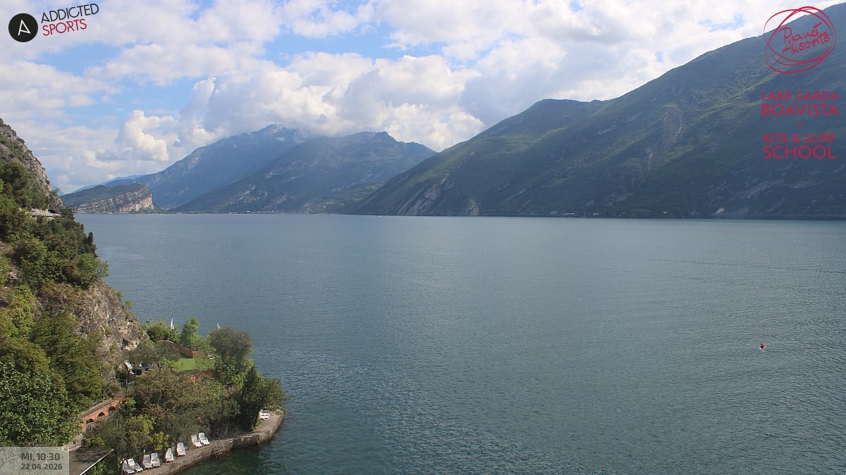 Archiv Foto Webcam Gardasee - Capo Reamol